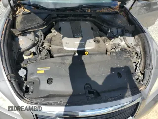 2011 Infiniti M with VIN JN1BY1APXBM325191, listed as a Copart auction lot 74209614 with 136,662 mi miles and Salvage Title. Bid and sale history available at DreamBid. Image 12.