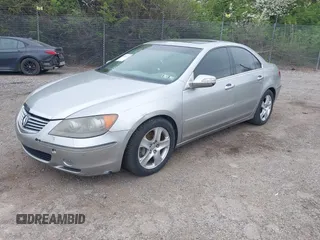 2008 Acura RL Tech Pkg with VIN JH4KB16698C003234, listed as a IAAI auction lot 42016577 with 1 mi miles. Bid and sale history available at carsss.com. Image 2.
