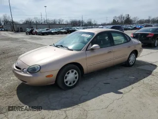 1997 Ford Taurus GL z VIN 1FALP52U1VG171012, wystawiony jako Copart lot #50132035 z przebiegiem 126 064 mil mil oraz Tytuł czysty. Historia ofert i sprzedaży dostępna na DreamBid. Obrazek 1.