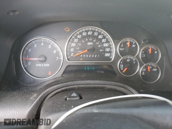 2007 GMC Envoy SLT with VIN 1GKDS13SX72163482, listed as a Copart auction lot 72439864 with 218,719 mi miles and Salvage Title. Bid and sale history available at carsss.com. Image 9.