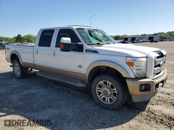 2011 Ford F-350 XL with VIN 1FT8W3BT8BEB30334, listed as a Copart auction lot 51708065 with 291,287 mi miles and Clean Title. Bid and sale history available at DreamBid. Image 4.