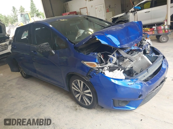 2015 Honda Fit EX-L z VIN 3HGGK5H82FM754220, wystawiony jako IAAI lot #42570240 z przebiegiem Nie podano mil oraz . Historia ofert i sprzedaży dostępna na DreamBid. Obrazek 1.