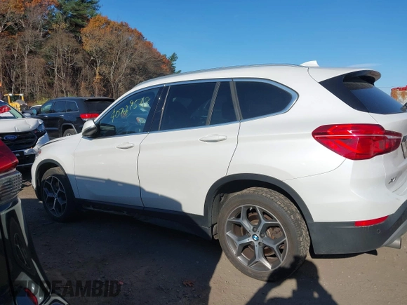 2019 BMW X1 xDrive28i with VIN WBXHT3C57K5L89697, listed as a IAAI auction lot 40729513 with 46,319 mi miles and . Bid and sale history available at DreamBid. Image 14.