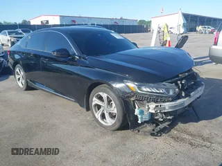 2018 Honda Accord EX-L z VIN 1HGCV1F55JA232050, wystawiony jako IAAI lot #42126564 z przebiegiem 196 283 mil mil oraz . Historia ofert i sprzedaży dostępna na DreamBid. Obrazek 1.