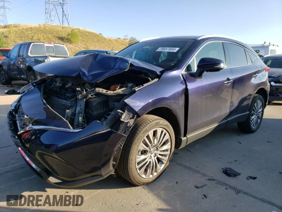 2022 Toyota Venza LE with VIN JTEAAAAH3NJ093685, listed as a Copart auction lot 70657454 with 40,921 mi miles and Salvage Title. Bid and sale history available at carsss.com. Image 1.