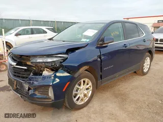 2022 Chevrolet Equinox LT with VIN 3GNAXUEVXNL231534, listed as a IAAI auction lot 40765944 with 22,403 mi miles. Bid and sale history available at carsss.com. Image 17.
