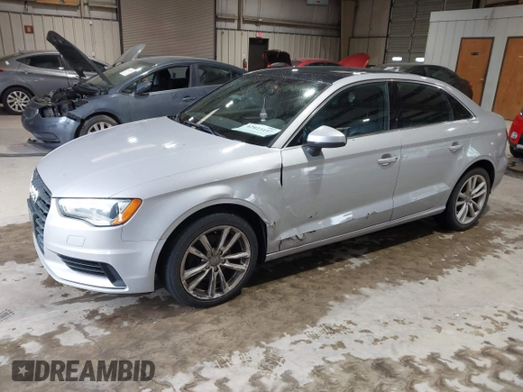 2015 Audi A3 Premium with VIN WAUAJGFF8F1091640, listed as a IAAI auction lot 42023197 with 112,656 mi miles and . Bid and sale history available at DreamBid. Image 2.