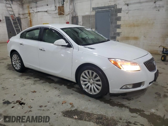 2012 Buick Regal Premium 1 with VIN 2G4GS5EK0C9147232, listed as a Copart auction lot 52810755 with 162,445 mi miles and Salvage Title. Bid and sale history available at DreamBid. Image 4.