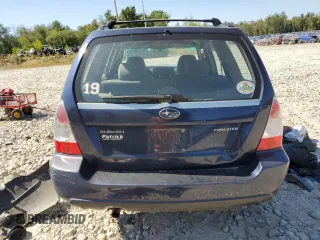 2006 Subaru Forester 2.5 X with VIN JF1SG63686H741486, listed as a Copart auction lot 70025004 with 0 mi miles and Salvage Title. Bid and sale history available at carsss.com. Image 6.