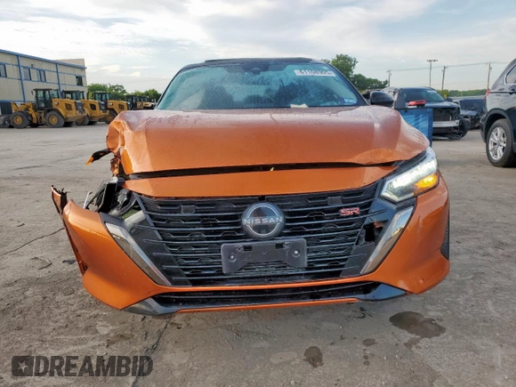 2024 Nissan Sentra SR with VIN 3N1AB8DV6RY284808, listed as a Copart auction lot 61108905 with 12,015 mi miles and Salvage title. Bid and sale history available at DreamBid. Image 5.