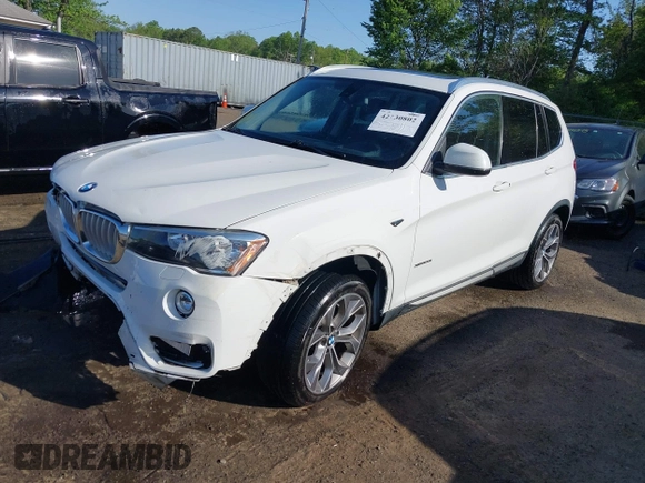 2017 BMW X3 xDrive28i with VIN 5UXWX9C39H0W77753, listed as a IAAI auction lot 42130802 with 76,854 mi miles and . Bid and sale history available at DreamBid. Image 17.