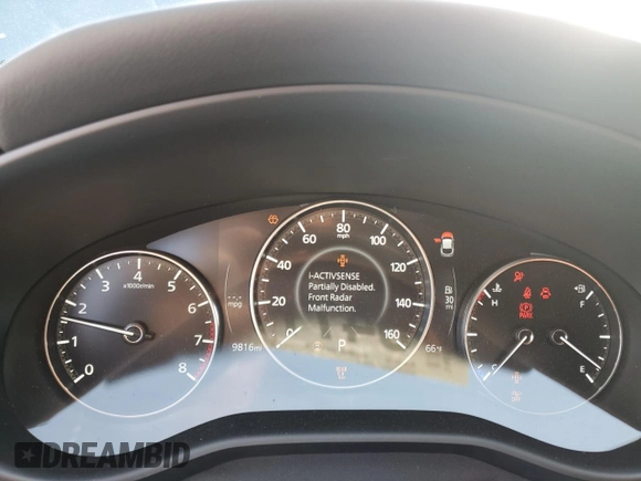 2024 Mazda CX-30 S Carbon Edition с VIN 3MVDMBCMXRM604194, выставлен на аукционе Copart как лот 54777125 с пробегом 9 816 миль миль и Списание • Salvage title. История ставок и продаж доступна на DreamBid. Изображение 9.