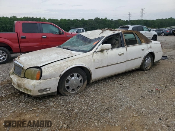 2004 Cadillac DeVille z VIN 1G6KD54Y24U186197, wystawiony jako Copart lot #54191045 z przebiegiem Nie podano mil oraz Szkody całkowita. Historia ofert i sprzedaży dostępna na DreamBid. Obrazek 1.