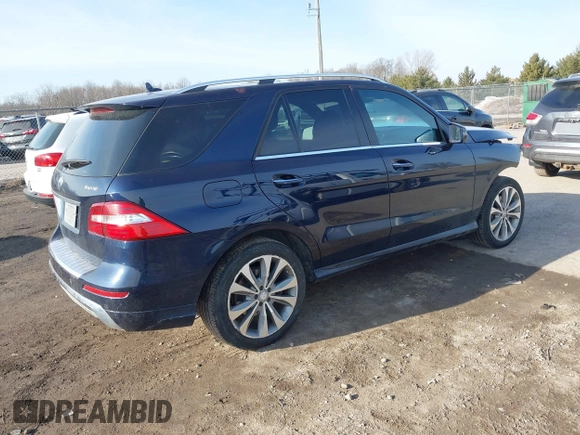 2015 Mercedes-Benz M 400 with VIN 4JGDA5GB8FA560446, listed as a IAAI auction lot 41783953 with 144,633 mi miles and . Bid and sale history available at DreamBid. Image 4.