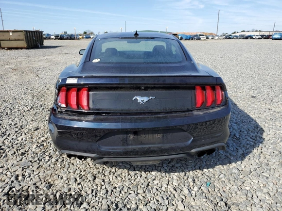 2021 Ford Mustang EcoBoost with VIN 1FA6P8TH3M5132884, listed as a Copart auction lot 40433163 with 27,819 mi miles and . Bid and sale history available at DreamBid. Image 6.