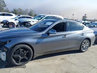 2017 Infiniti Q50 Signature Edition with VIN JN1EV7APXHM742747, listed as a IAAI auction lot 41278752 with 49,739 mi miles and . Bid and sale history available at DreamBid. Image 13.