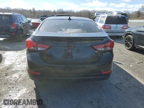 2015 Hyundai Elantra SE with VIN 5NPDH4AE9FH626671, listed as a Copart auction lot 45170355 with 120,369 mi miles and Clean Title. Bid and sale history available at DreamBid. Image 6.