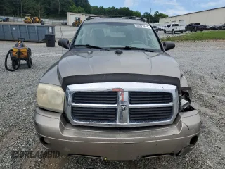 2006 Dodge Dakota SLT with VIN 1D7HE48N66S641149, listed as a Copart auction lot 58823615 with 169,002 mi miles and Salvage title. Bid and sale history available at DreamBid. Image 5.