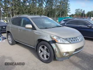 2007 Nissan Murano SL with VIN JN8AZ08W17W666444, listed as a IAAI auction lot 42037026 with 181,025 mi miles and . Bid and sale history available at DreamBid. Image 1.