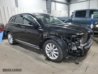 2019 Infiniti QX50 LUXE with VIN 3PCAJ5M37KF100698, listed as a Copart auction lot 46443335 with 72,057 mi miles and Salvage Title. Bid and sale history available at carsss.com. Image 4.