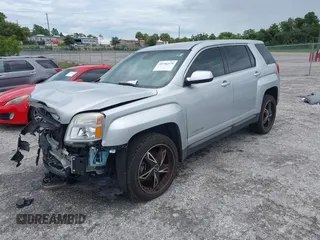 2017 GMC Terrain SLE with VIN 2GKALMEK1H6245457, listed as a IAAI auction lot 39756575 with 108,717 mi miles. Bid and sale history available at carsss.com. Image 2.