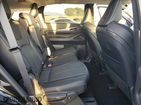 2024 Infiniti QX60 Luxe with VIN 5N1DL1FS7RC341460, listed as a Copart auction lot 43569605 with 4,080 mi miles and Salvage title. Bid and sale history available at DreamBid. Image 11.