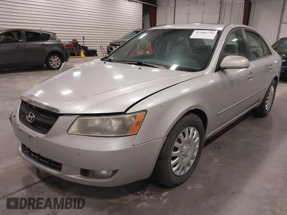 2006 Hyundai Sonata GLS with VIN 5NPEU46F76H016124, listed as a IAAI auction lot 41900730 with 253,936 mi miles and . Bid and sale history available at DreamBid. Image 2.