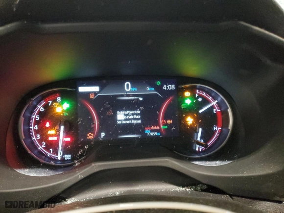 2019 Toyota RAV4 Limited with VIN JTMN1RFVXKJ004094, listed as a Copart auction lot 46360445 with 77,859 mi miles and Salvage Title. Bid and sale history available at carsss.com. Image 9.
