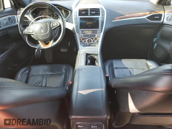 2018 Lincoln MKZ Reserve with VIN 3LN6L5E95JR622838, listed as a Copart auction lot 63665745 with 83,293 mi miles and Salvage title. Bid and sale history available at DreamBid. Image 8.