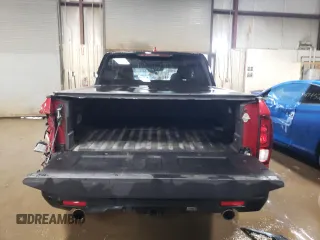 2021 Honda Ridgeline Sport with VIN 5FPYK3F16MB011226, listed as a Copart auction lot 48202025 with 34,030 mi miles and Salvage title. Bid and sale history available at DreamBid. Image 6.