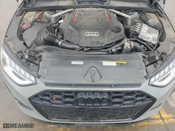 2022 Audi S4 Premium Plus with VIN WAUB4AF49NA033350, listed as a Copart auction lot 85064974 with 45,046 mi miles and Salvage Title. Bid and sale history available at carsss.com. Image 11.