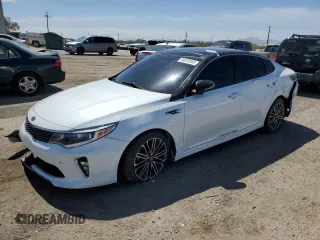 2018 Kia Optima LX с VIN 5XXGT4L32JG226270, выставлен на аукционе Copart как лот 56979265 с пробегом 94 143 миль миль и Списание • Salvage title. История ставок и продаж доступна на DreamBid. Изображение 1.