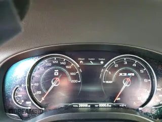 2020 BMW X3 M Competition with VIN 5YMTS0C06L9B27171, listed as a Copart auction lot 86445614 with 39,566 mi miles and Salvage Title. Bid and sale history available at carsss.com. Image 9.