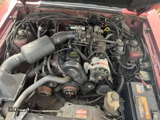 1990 Ford Mustang with VIN 1FACP44A8LF156118, listed as a Copart auction lot 41930405 with 58,620 mi miles and Clean title. Bid and sale history available at DreamBid. Image 7.