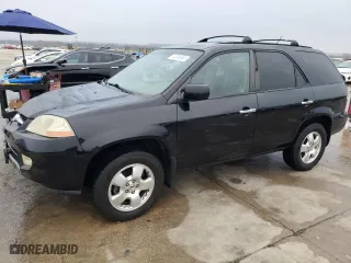 2003 Acura MDX with VIN 2HNYD18273H544735, listed as a Copart auction lot 43746955 with 337,084 mi miles and Salvage Title. Bid and sale history available at carsss.com. Image 1.