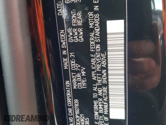 2023 Volvo XC90 Ultimate Bright Theme with VIN YV4H60CA3P1927839, listed as a Copart auction lot 73084544 with 52,486 mi miles and Salvage title. Bid and sale history available at DreamBid. Image 15.