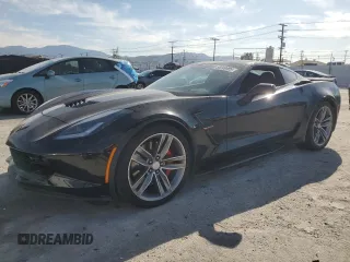 2019 Chevrolet Corvette Grand Sport 2LT with VIN 1G1YY2D70K5124895, listed as a Copart auction lot 50049485 with 14,736 mi miles and Salvage Title. Bid and sale history available at carsss.com. Image 1.