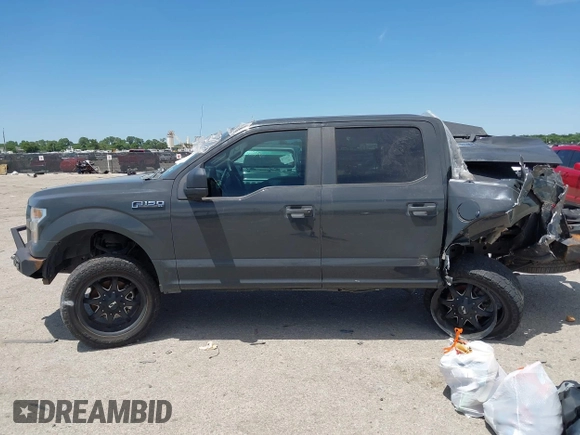 2017 Ford F-150 XL with VIN 1FTEW1EF6HKD16042, listed as a IAAI auction lot 42144692 with 197,591 mi miles and . Bid and sale history available at DreamBid. Image 14.