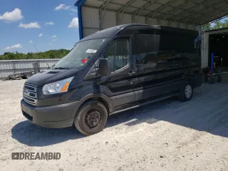 2019 Ford Transit Passenger XL z VIN 1FBAX2CG1KKA76553, wystawiony jako Copart lot #61245855 z przebiegiem 81 984 mil mil oraz Szkoda całkowita • Salvage title. Historia ofert i sprzedaży dostępna na DreamBid. Obrazek 1.