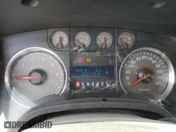 2009 Ford F-150 XL with VIN 1FTPW12V59KC22482, listed as a Copart auction lot 53096235 with 222,311 mi miles and Salvage Title. Bid and sale history available at carsss.com. Image 9.