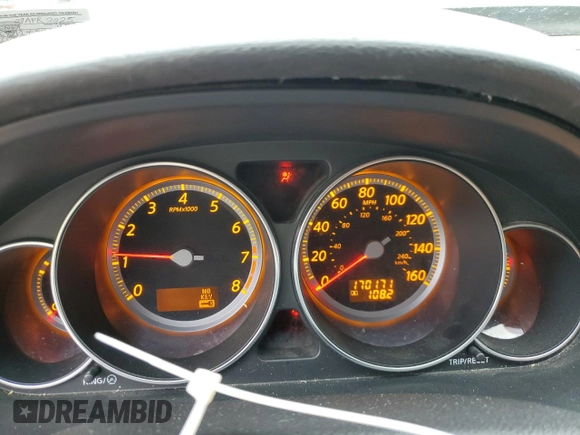 2007 Infiniti M x с VIN JNKAY01F67M454271, выставлен на аукционе Copart как лот 57674135 с пробегом 170 171 миль миль и Списание • Salvage title. История ставок и продаж доступна на DreamBid. Изображение 9.