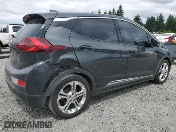 2020 Chevrolet Bolt EV LT with VIN 1G1FY6S00L4146035, listed as a Copart auction lot 58869365 with 102,370 mi miles and Salvage title. Bid and sale history available at DreamBid. Image 3.