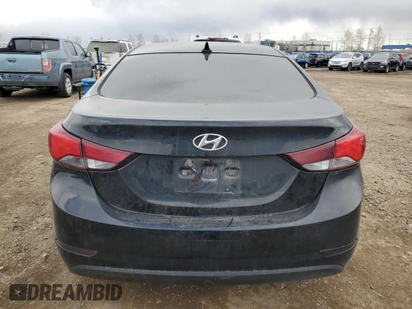 2015 Hyundai Elantra SE with VIN 5NPDH4AE6FH632105, listed as a Copart auction lot 50212505 with 345,478 mi miles and Salvage Title. Bid and sale history available at DreamBid. Image 6.