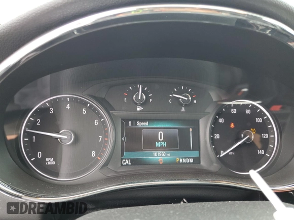 2017 Buick Encore Preferred с VIN KL4CJASB3HB217289, выставлен на аукционе Copart как лот 58430535 с пробегом 101 960 миль миль и Списание • Salvage title. История ставок и продаж доступна на DreamBid. Изображение 9.