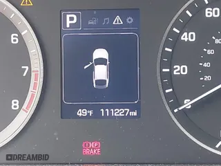 2015 Hyundai Sonata 2.4L Sport with VIN 5NPE34AF7FH074244, listed as a IAAI auction lot 41063318 with 111,227 mi miles. Bid and sale history available at carsss.com. Image 15.