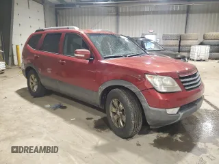 2009 Kia Borrego LX with VIN KNDJH741495034922, listed as a Copart auction lot 48099575 with 198,243 mi miles and Salvage Title. Bid and sale history available at carsss.com. Image 4.