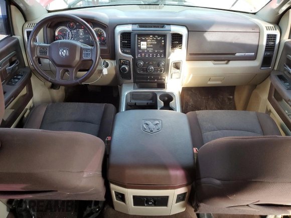2018 Ram 1500 Big Horn with VIN 3C6RR6LTXJG129308, listed as a Copart auction lot 44314015 with 136,787 mi miles and Salvage Title. Bid and sale history available at carsss.com. Image 8.