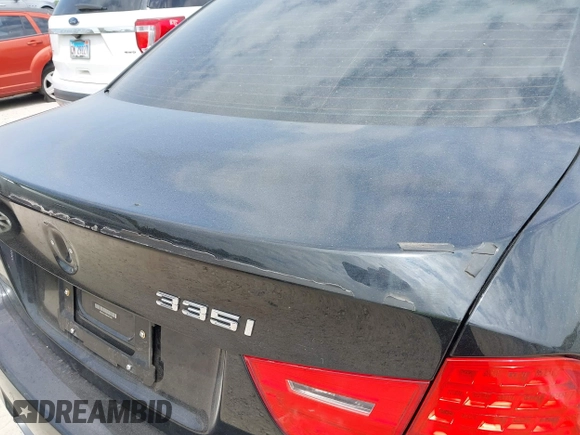 2011 BMW 3 Series 335i xDrive with VIN WBAPL5C58BA921256, listed as a IAAI auction lot 42251130 with 123,367 mi miles and . Bid and sale history available at DreamBid. Image 6.