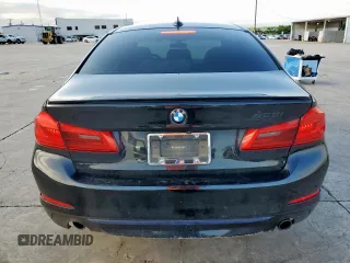 2017 BMW 5 Series 530i with VIN WBAJA5C35HG897952, listed as a Copart auction lot 55691385 with 135,869 mi miles and Salvage title. Bid and sale history available at DreamBid. Image 6.