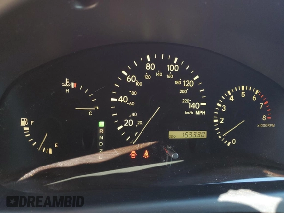 2002 Lexus RX 300 with VIN JTJHF10U620272563, listed as a Copart auction lot 72354434 with 153,330 mi miles and Salvage Title. Bid and sale history available at carsss.com. Image 9.